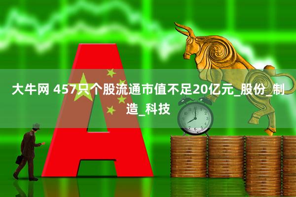 大牛网 457只个股流通市值不足20亿元_股份_制造_科技